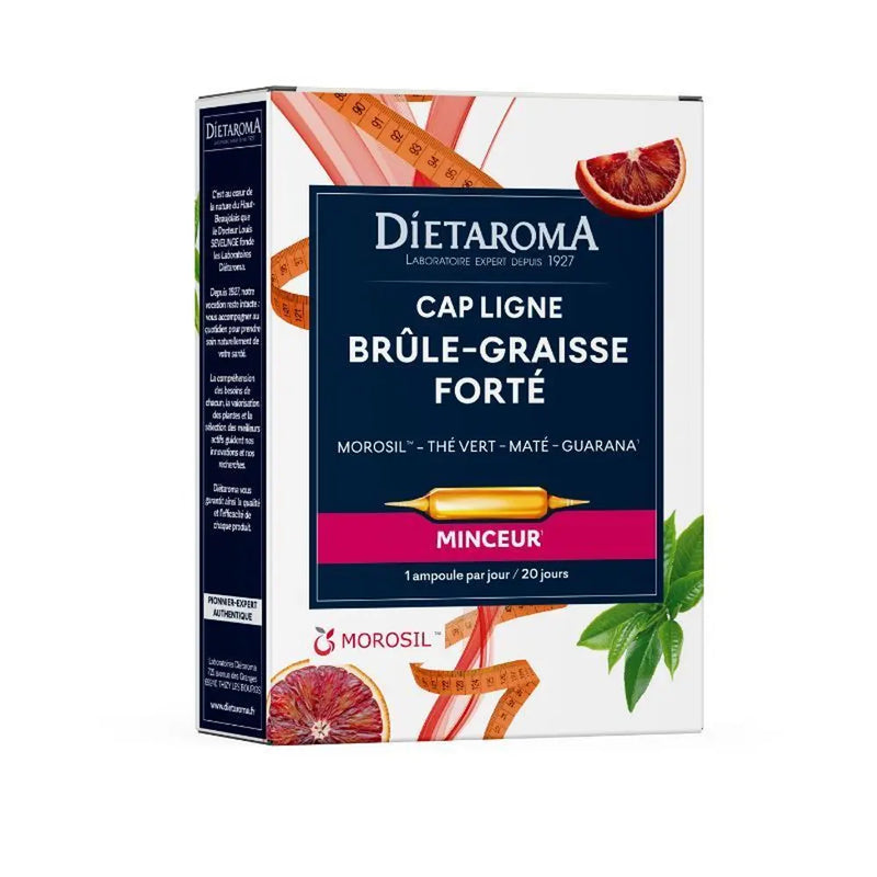 Dietaroma Cap Ligne Quema Grasa Fuerte 20 Ampollas x 10ml