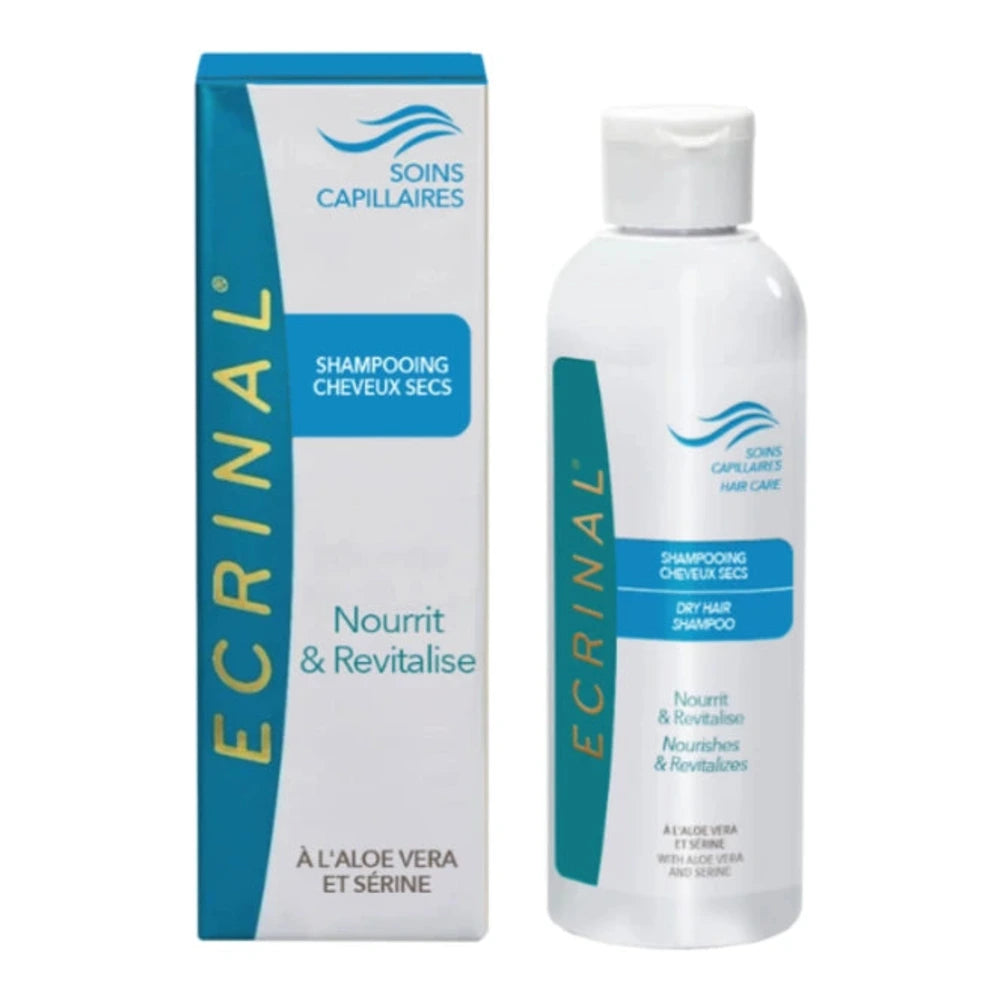 Flacon du shampooing Ecrinal cheveux secs 200 ml