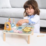 Viga Toys PolarB Table d'Activité Multifonctions en Bois 18M+