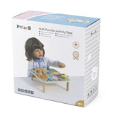 Viga Toys PolarB Table d'Activité Multifonctions en Bois 18M+