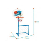 Pilsan Panier de Basketball & But de Football 2 en 1 - 3A+