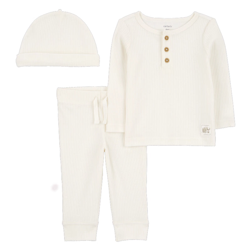 Carter's 3-Piece Thermal Set - Ivory
