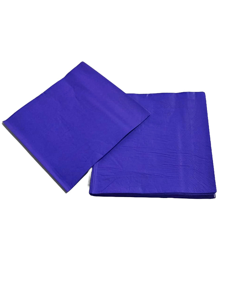Paquete de 20 servilletas de papel - Morado