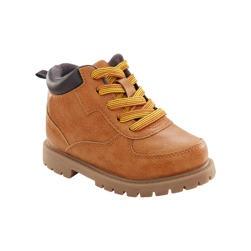 Carter's Faux Leather High-Top Boots - Brown