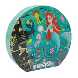 Eurekakids Puzzle Gigante Fosforescente 100 Piezas 4A+ - Sirenas