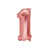 Ballon Chiffre 1 Rose Gold – 86cm