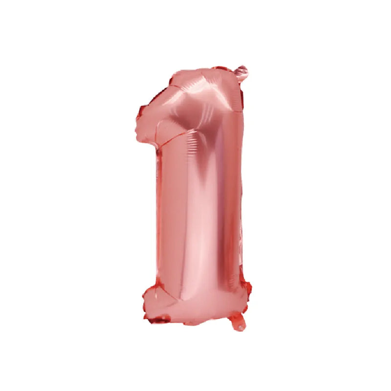 Ballon Chiffre 1 Rose Gold – 86cm