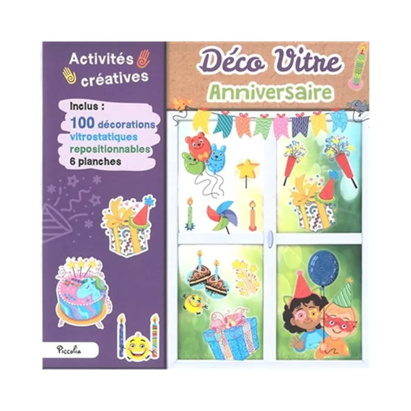 Decoraciones para ventanas Cumpleaños – Actividades Creativas