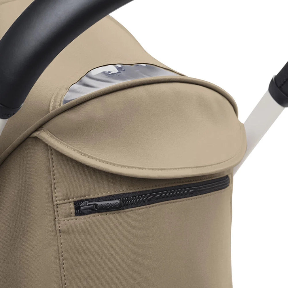 Poussette Stokke® YOYO³ Cadre Noir 6M+ - Toffee