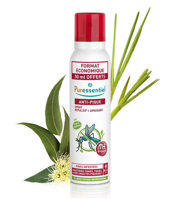 Puressentiel Anti-Pique Spray Répulsif + Apaisant - 75ml