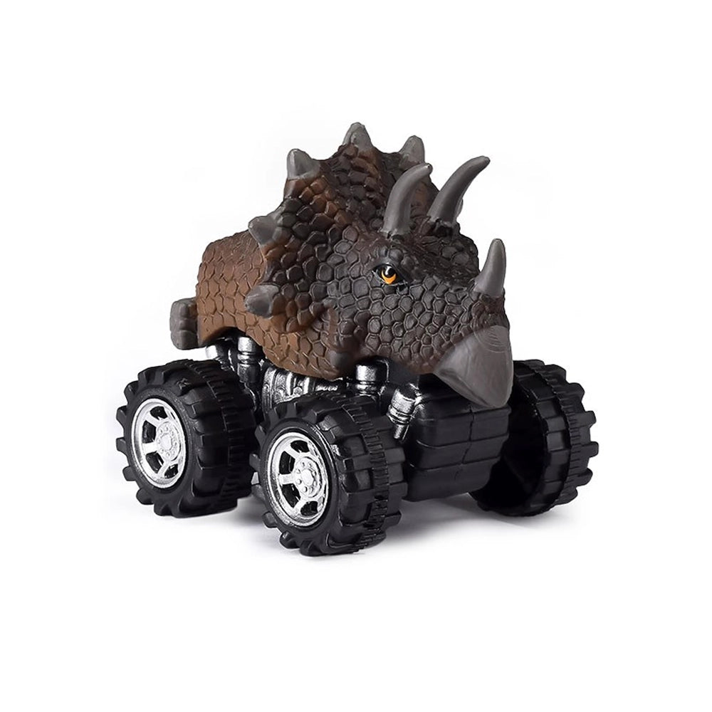 Eurekakids Pull Back Dino Cars - 1 - 3A+