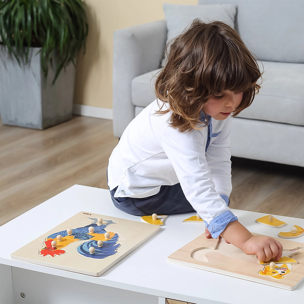 Viga Toys Puzzle Montessori 18M+ - Chien