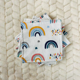 Babymat Lot de 6 Lingettes - Rainbow Bleu