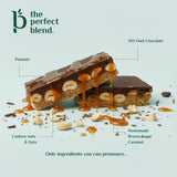 Barre Caramel Cajou - The Perfect Blend - Protéinée & Gourmande