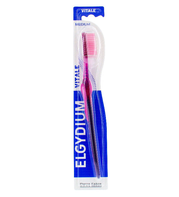 Elgydium Vitale Brosse à dents Medium – Nettoyage Précis