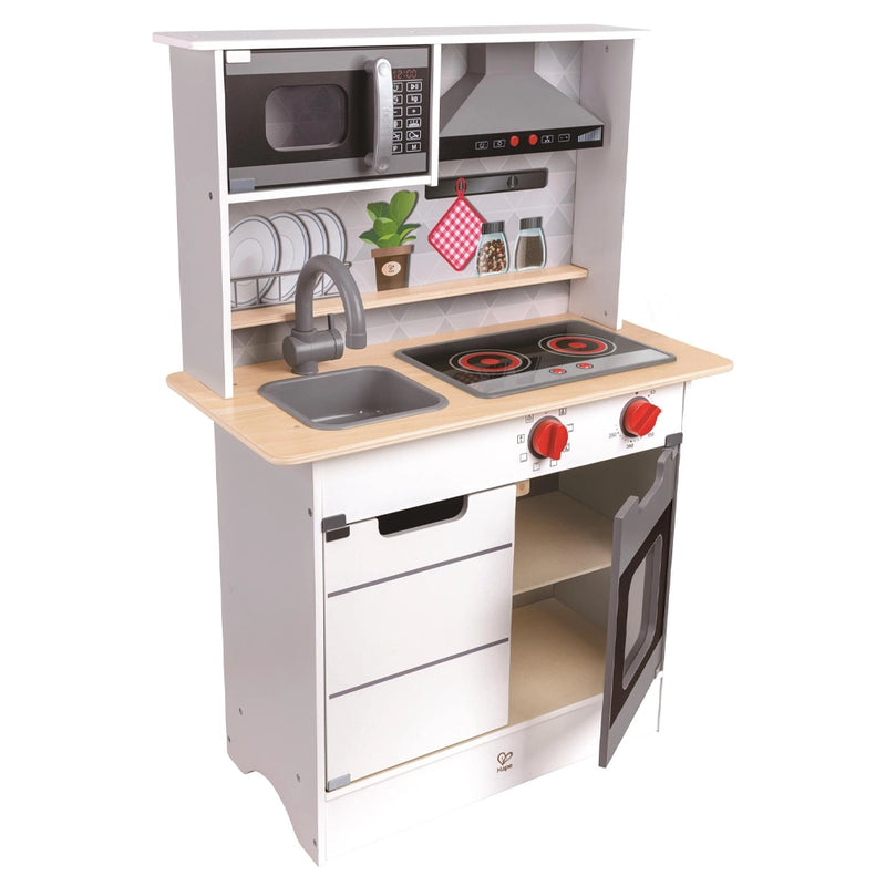 Hape Gran cocina Super Serve de madera 3-10A