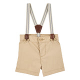 Short con tirantes para Bebé Niño OshKosh - Caqui