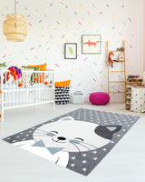 Tapis Rectangulaire KID'S COL 120x170 cm Un Amour de Tapis - Bleu