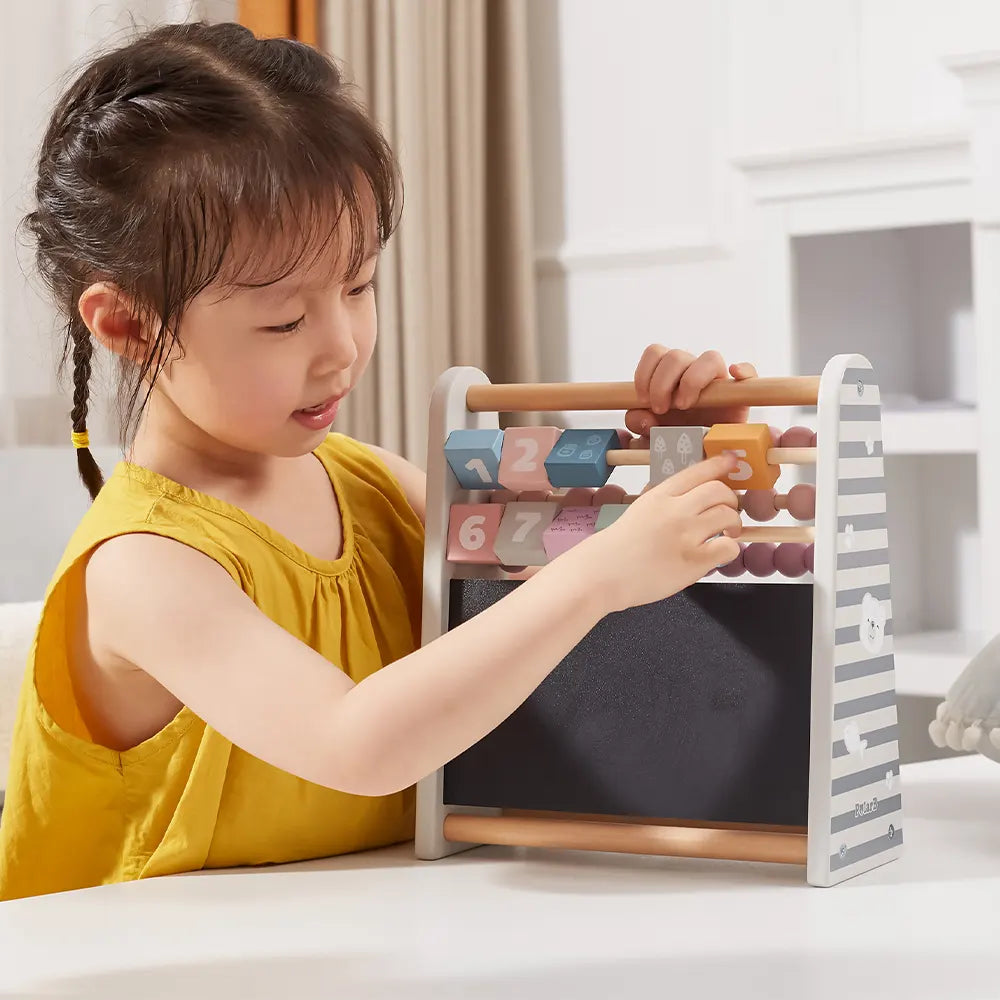 Viga Toys PolarB Abacus Educatif 3 en 1 de Math 3A+