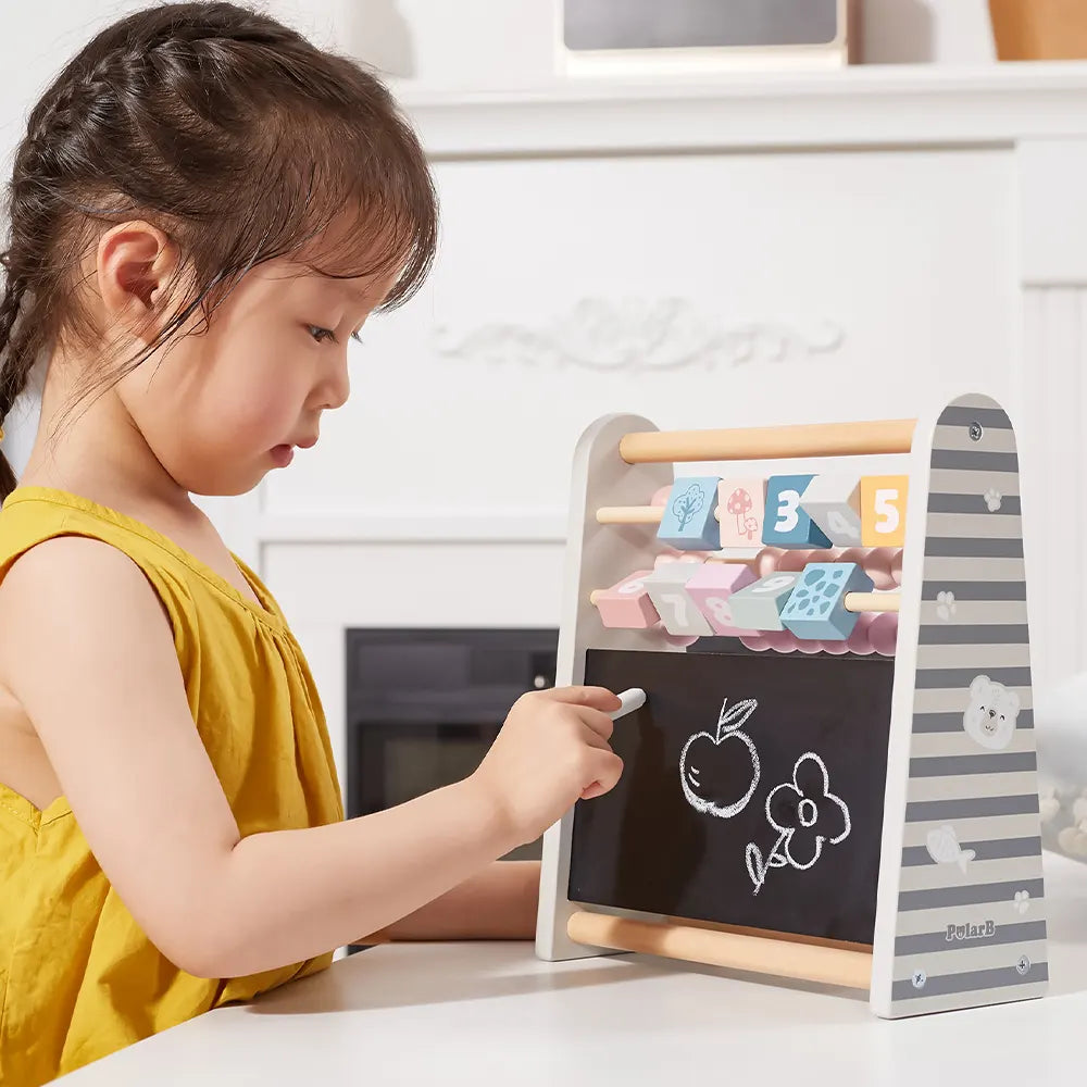 Viga Toys PolarB Abacus Educatif 3 en 1 de Math 3A+