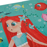 Eurekakids Puzzle Gigante Fosforescente 100 Piezas 4A+ - Sirenas