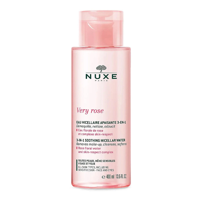 Nuxe Very Rose Eau démaquillante 3 en 1 - 400ml