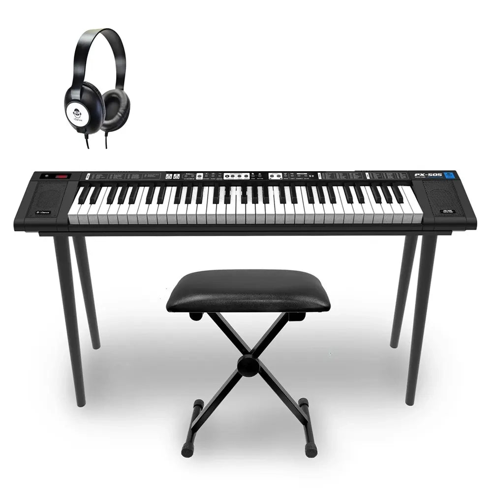 Pack Complet iDance Clavier Electronique PX505 - 61 Touches