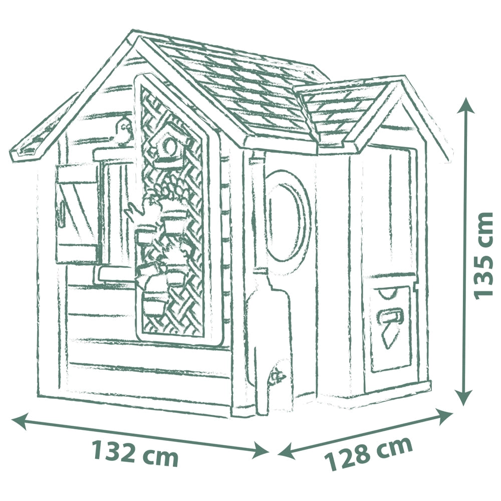Smoby Maison de Jardin 2A+