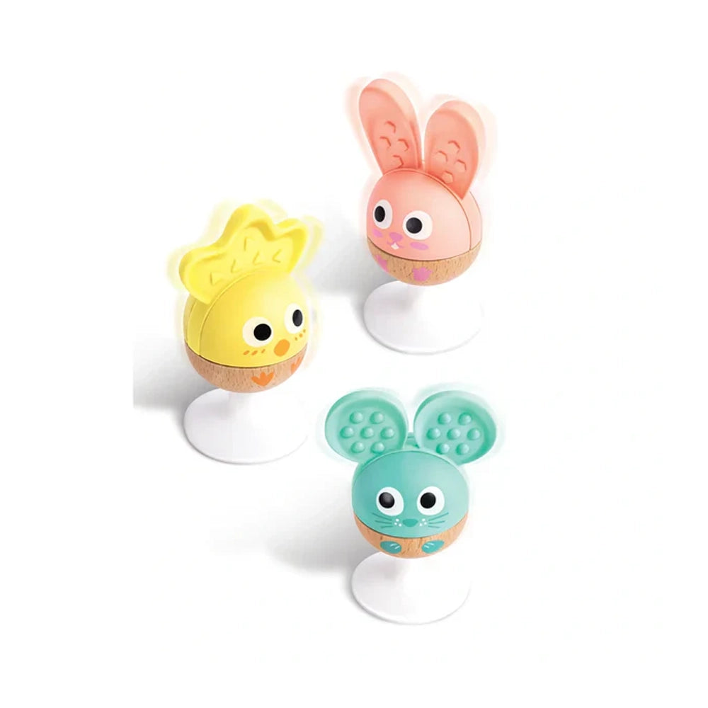 Hape Trio de Hochets Joyeux Animaux 0-24M