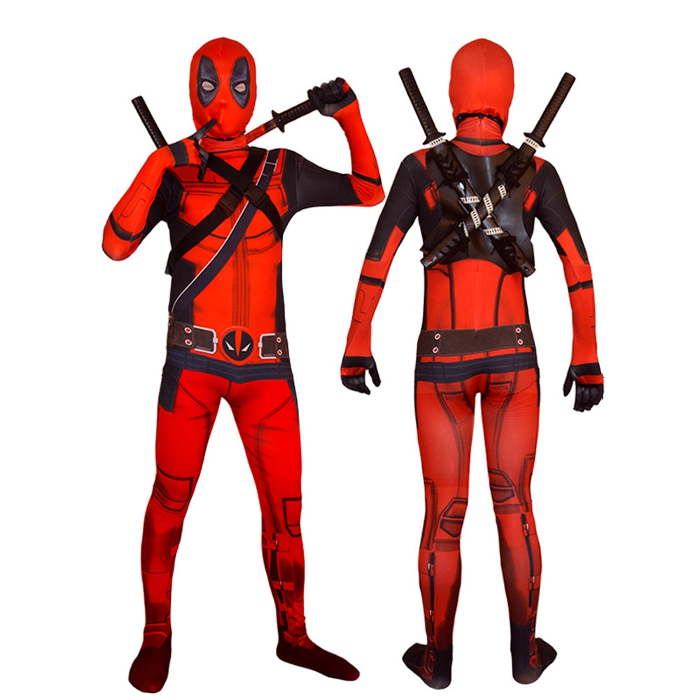 Déguisement de Deadpool Jeune avec Masque Intégral