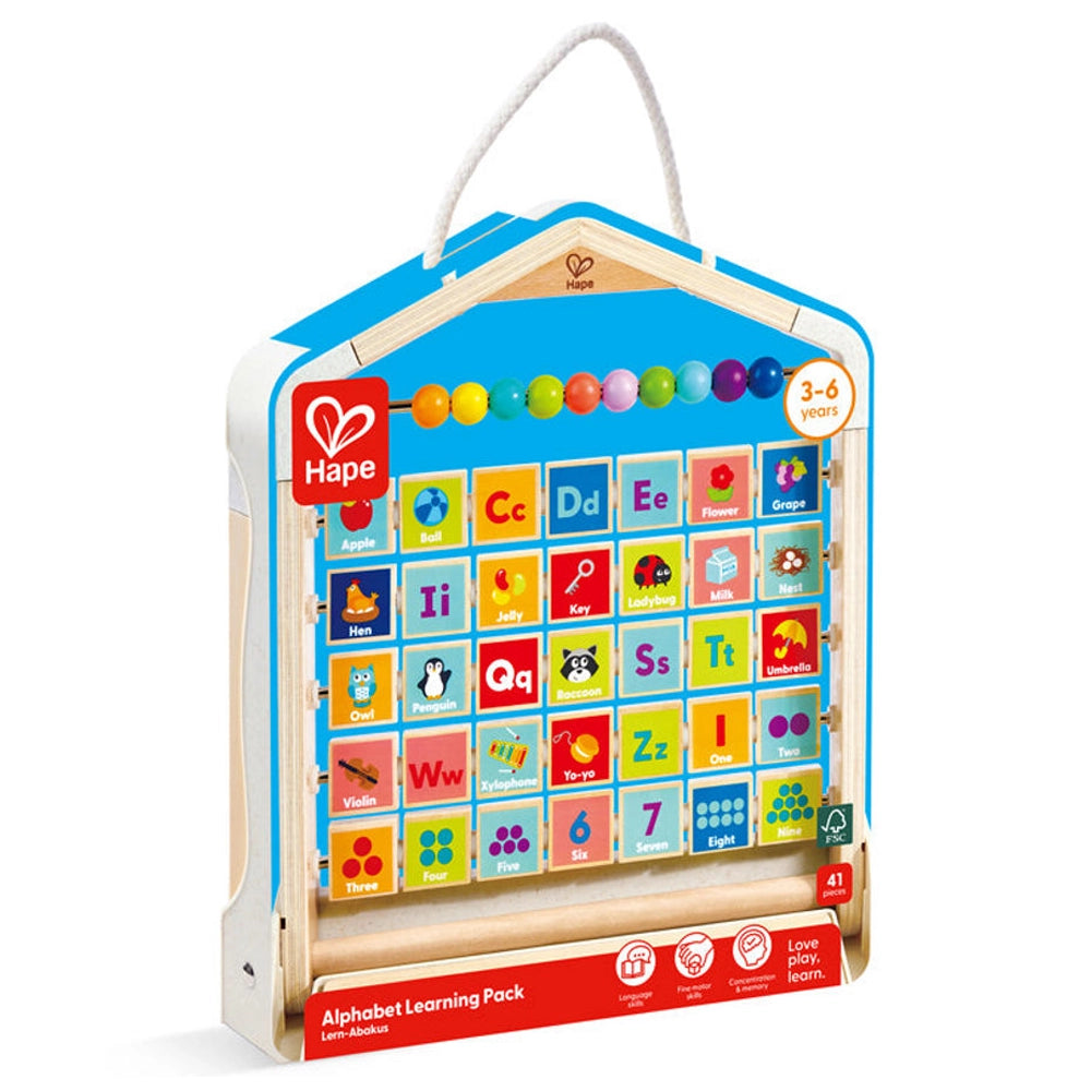 Hape Coffret Apprentissage Alphabet 3-6A