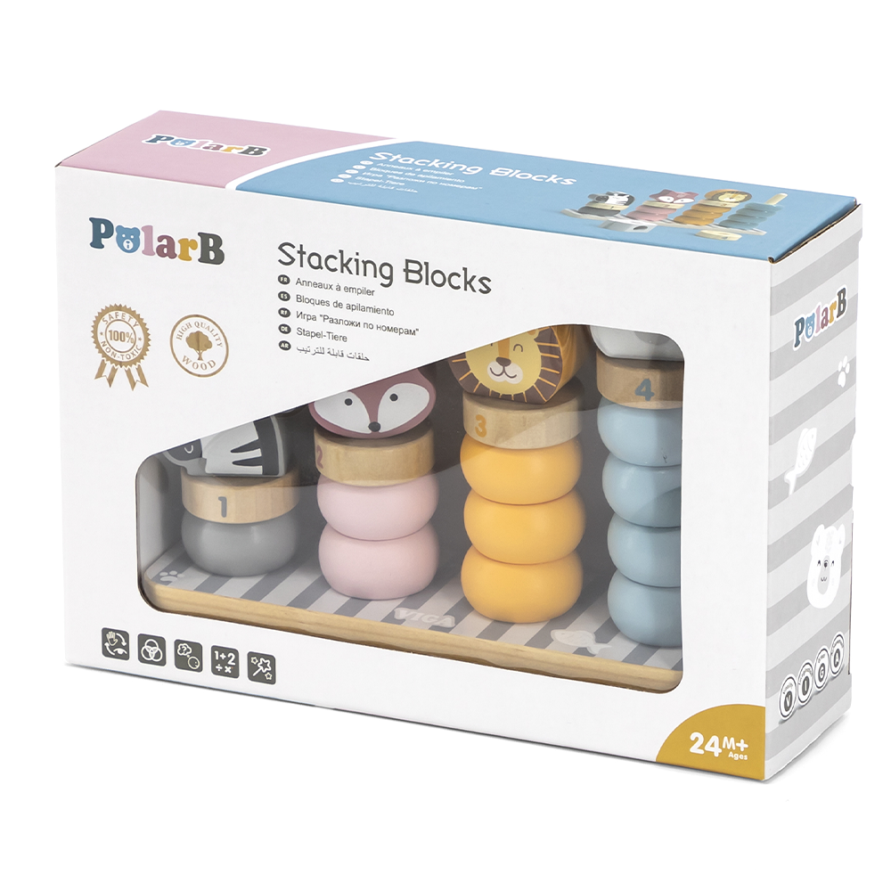 Viga Toys PolarB Blocs Empilables 24M+