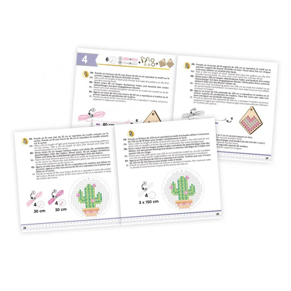 Buki Kit Créatif Bijoux Brodés 8A+