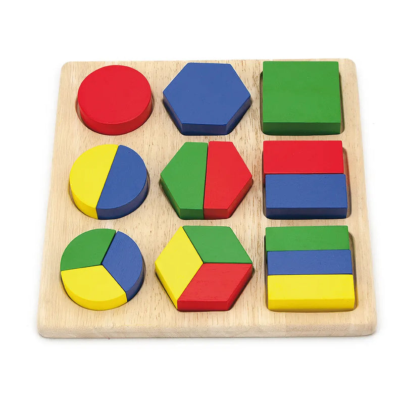 Viga Toys Puzzle de Formes Colorées - 12M+