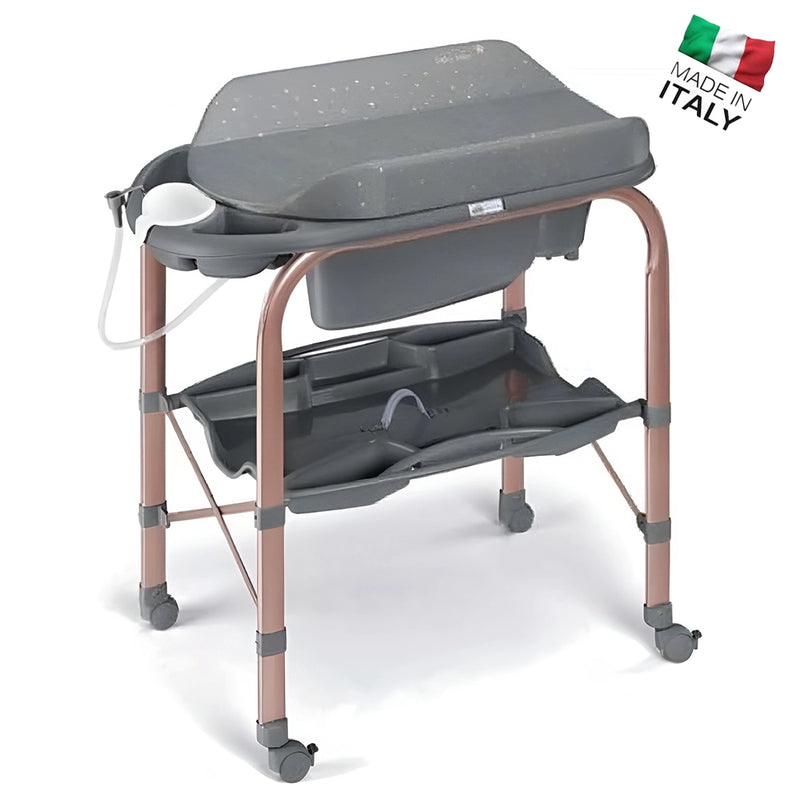 CAM Changing Table Cambio 263 - Grey & Gold