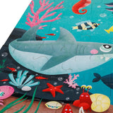 Eurekakids Puzzle Gigante Fosforescente 100 Piezas 4A+ - Sirenas