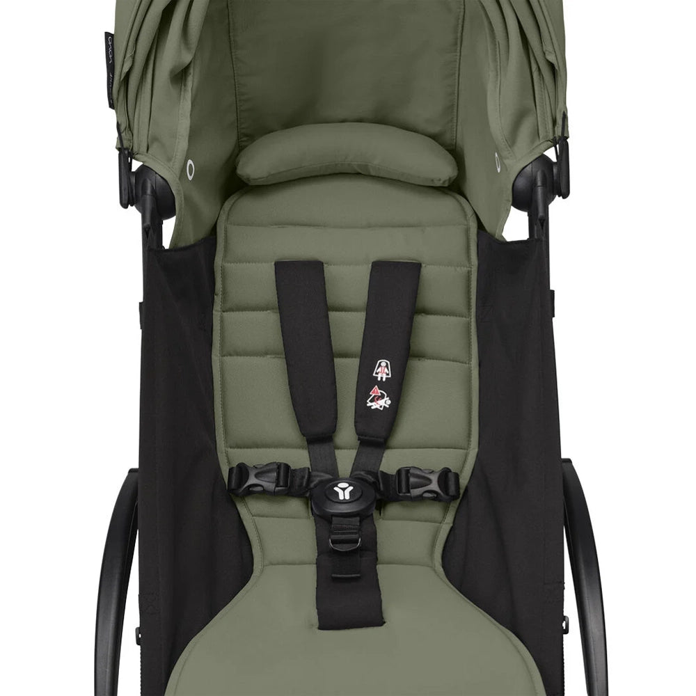 Poussette Stokke® YOYO³ Cadre Noir 6M+ - Olive