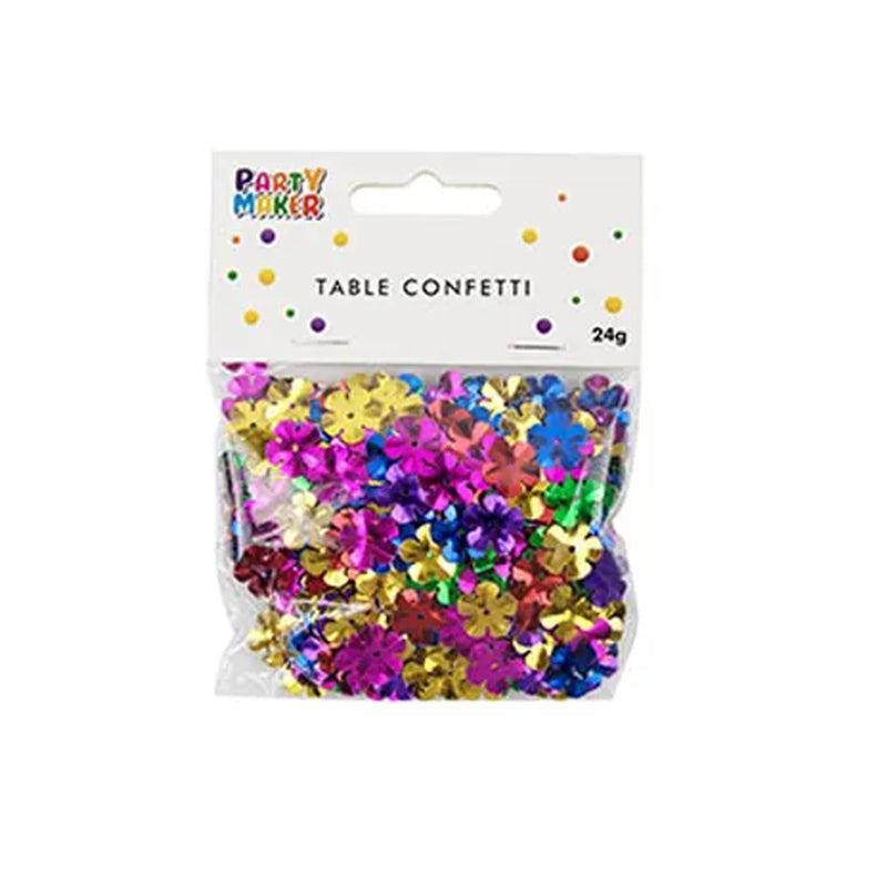 Confettis Multicolores 24g - Fleurs