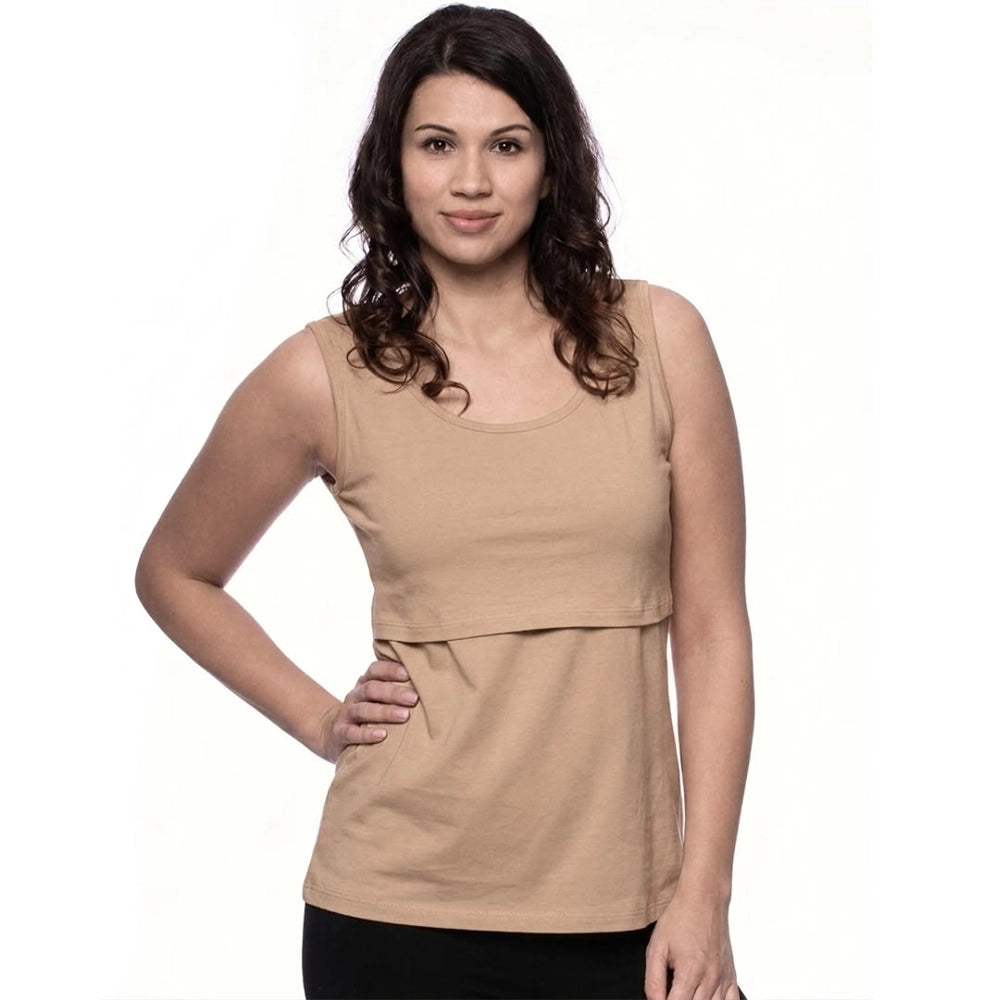 Bébéyo Débardeur d’Allaitement - Beige