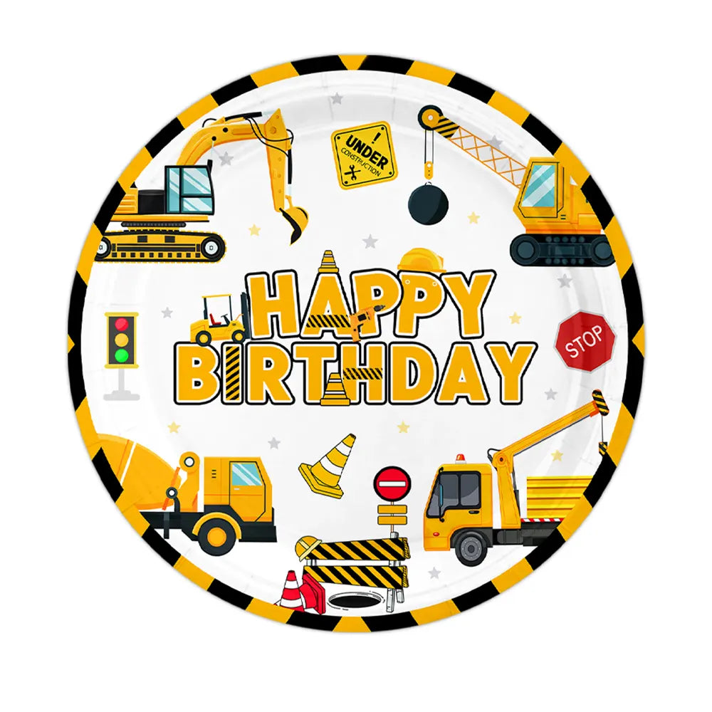 Pack Anniversaire 51 Pièces- Chantier de Construction