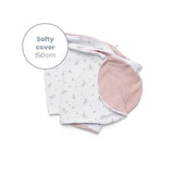 Coussin d'Allaitement et de Maternité Softy - Flower Pink
