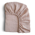 Mushie Drap de Lit en Coton Extra Douce - Blush