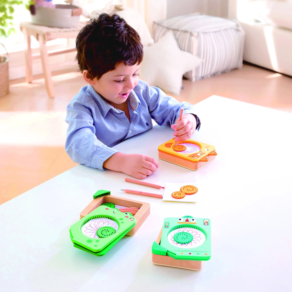 Hape Mandala dibuja y gira 3-6A - Gato