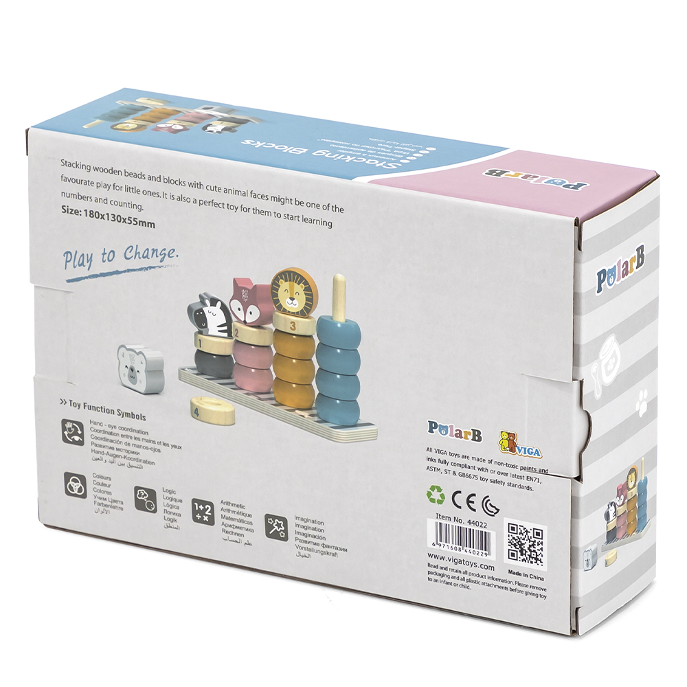 Viga Toys PolarB Blocs Empilables 24M+