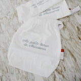 Bambidou Pochon / Tkimcha Ma Petite Tenue de Naissance - Vert Eau