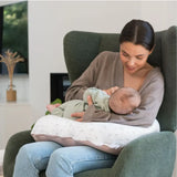 Coussin d'Allaitement et de Maternité Softy - Flower Pink