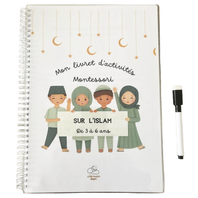 Mi cuaderno Montessori para descubrir el Islam 3-6 años