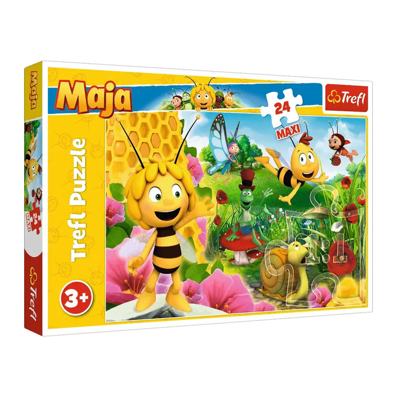 Trefl Puzzle Maxi Maya l'Abeille 24 Pièces - 3A+