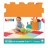 Ludi Tapis de Mousse Épais 90x90x1,3 cm
