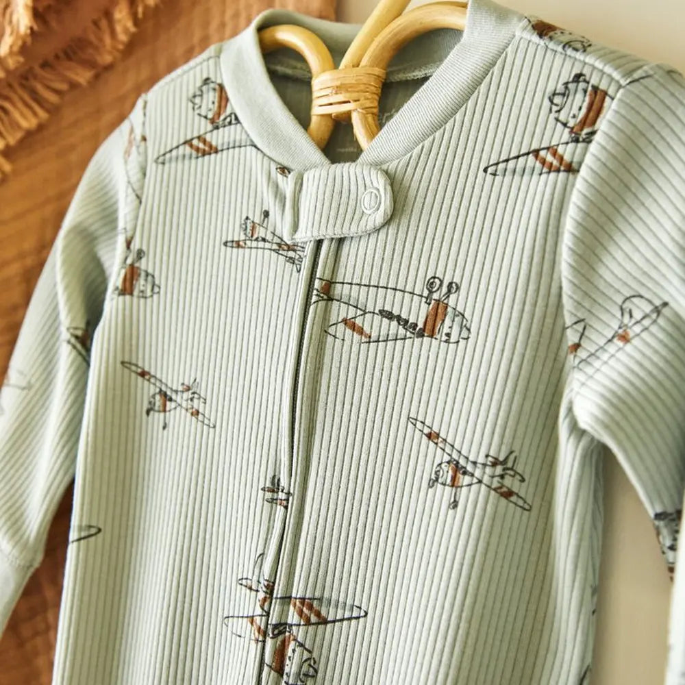 Grenouillère Thermique Carter's - Avion Olive